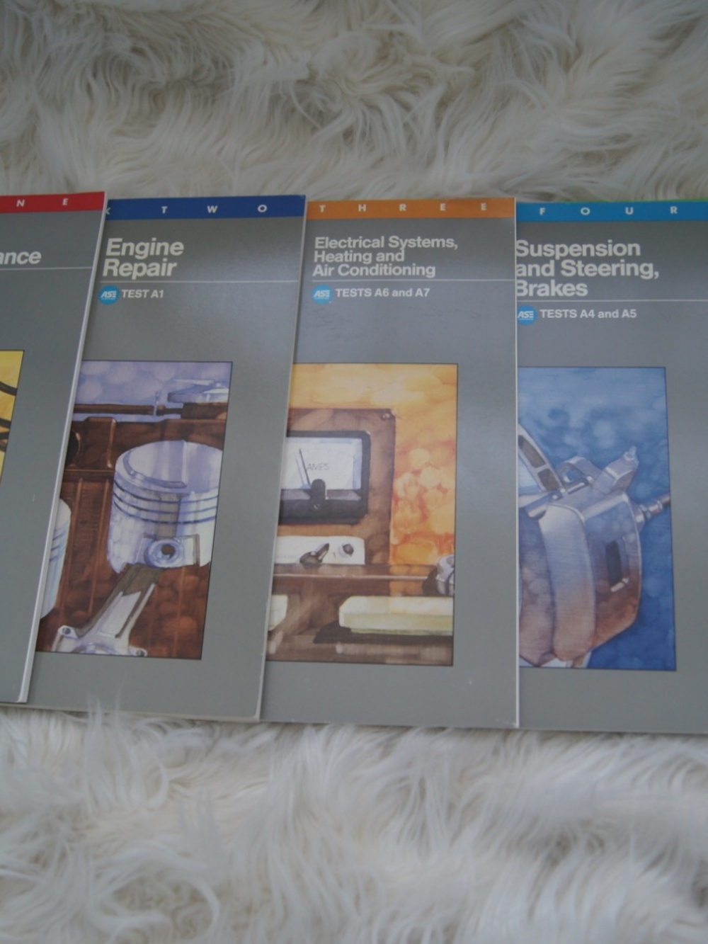 Automobile Technicians Refresher Course Books & Cassettes 1988 Complete Album - Picture 9 of 14